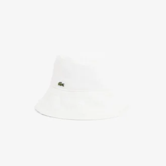 Bucket-hatt i bomullstwill for kvinner