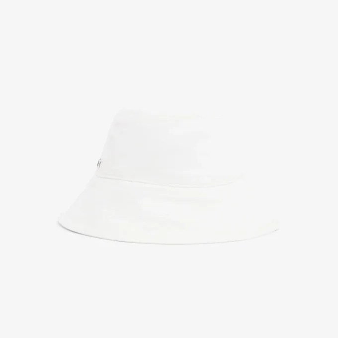 Bucket-hatt i bomullstwill for kvinner