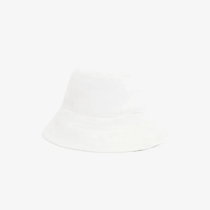 Bucket-hatt i bomullstwill for kvinner