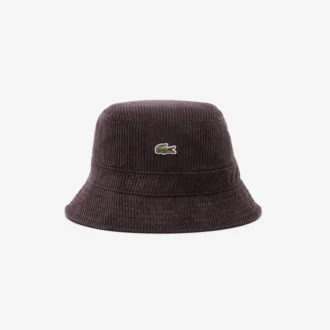 Bucket-hatt i kordfløyel for menn