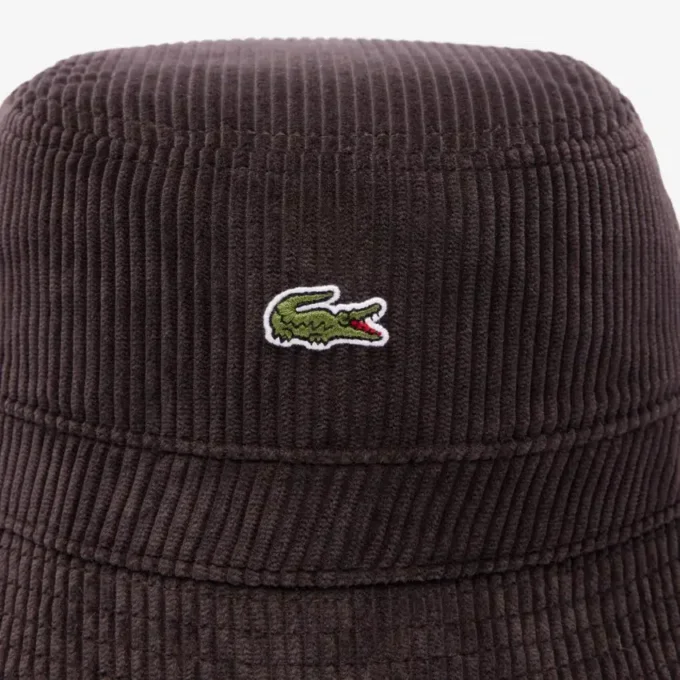Bucket-hatt i kordfløyel for menn