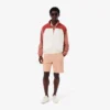 Cargo-shorts i bomullsfleece for menn