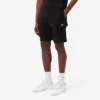 Cargo-shorts i bomullsfleece for menn