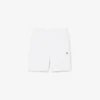 Cargo-shorts i bomullsfleece for menn