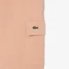 Cargo-shorts i bomullsfleece for menn