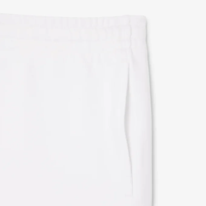 Cargo-shorts i bomullsfleece for menn