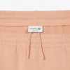 Cargo-shorts i bomullsfleece for menn