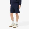 Cargoshorts i bomullsfleece for menn