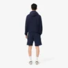 Cargoshorts i bomullsfleece for menn