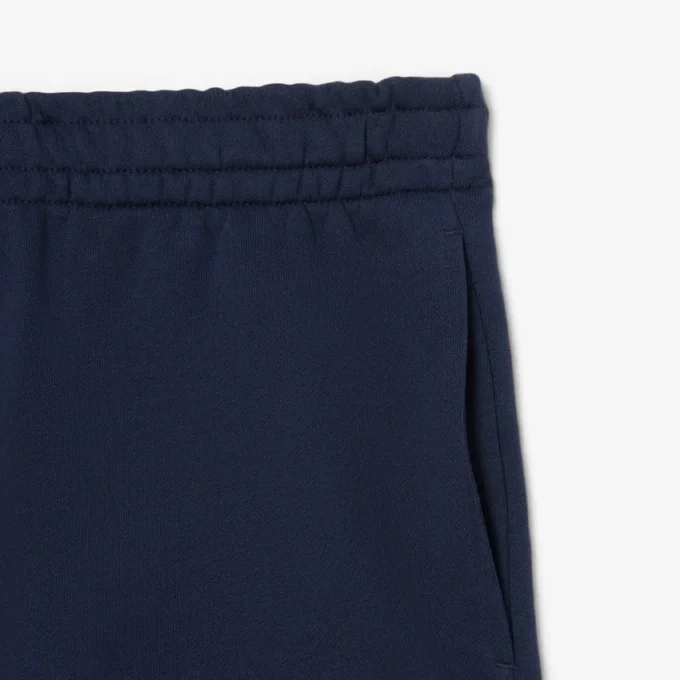 Cargoshorts i bomullsfleece for menn