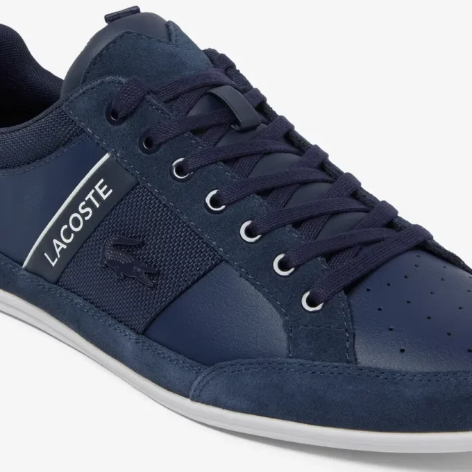 Chaymon-Sneakers i semsket skinn for menn