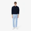 Chino-bukser i slim fit med stretch-twill