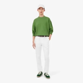 Chino-bukser i slim fit med stretch-twill