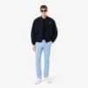Chino-bukser i slim fit med stretch-twill