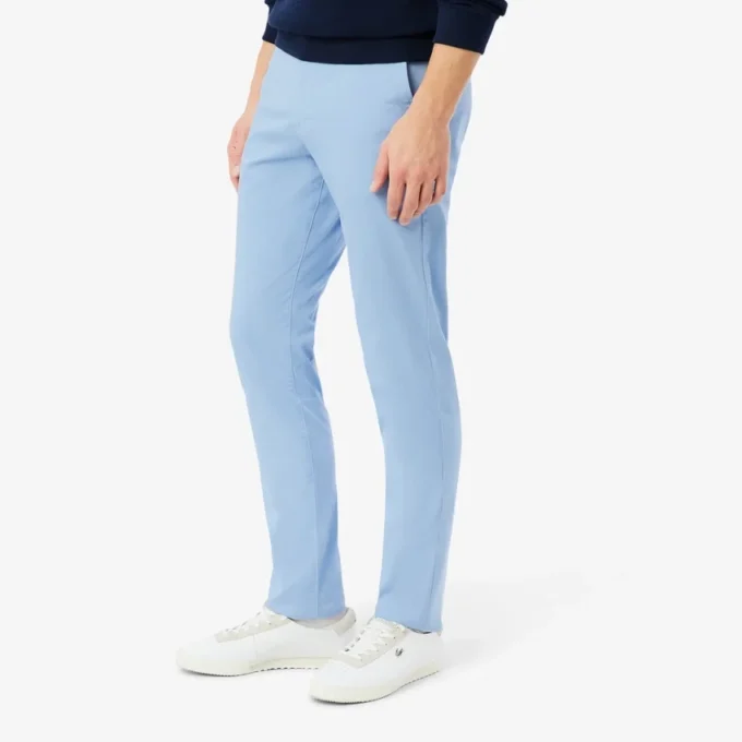 Chino-bukser i slim fit med stretch-twill