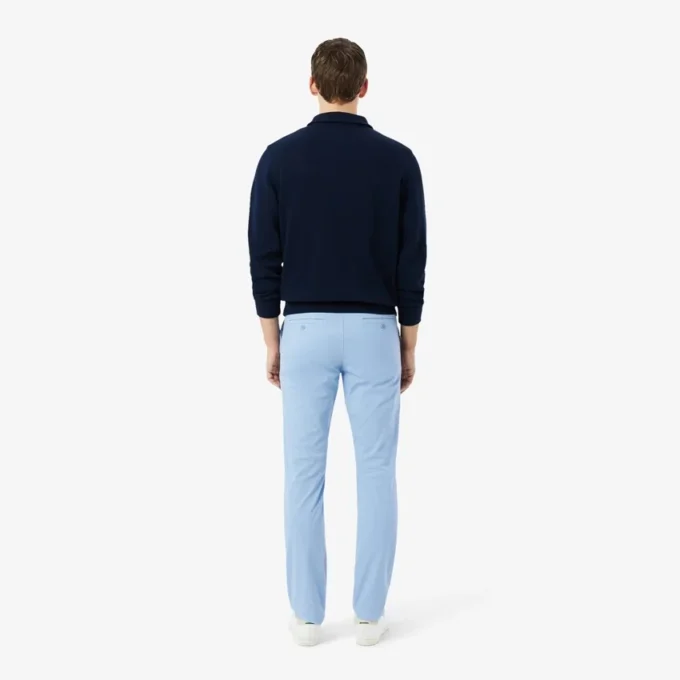 Chino-bukser i slim fit med stretch-twill