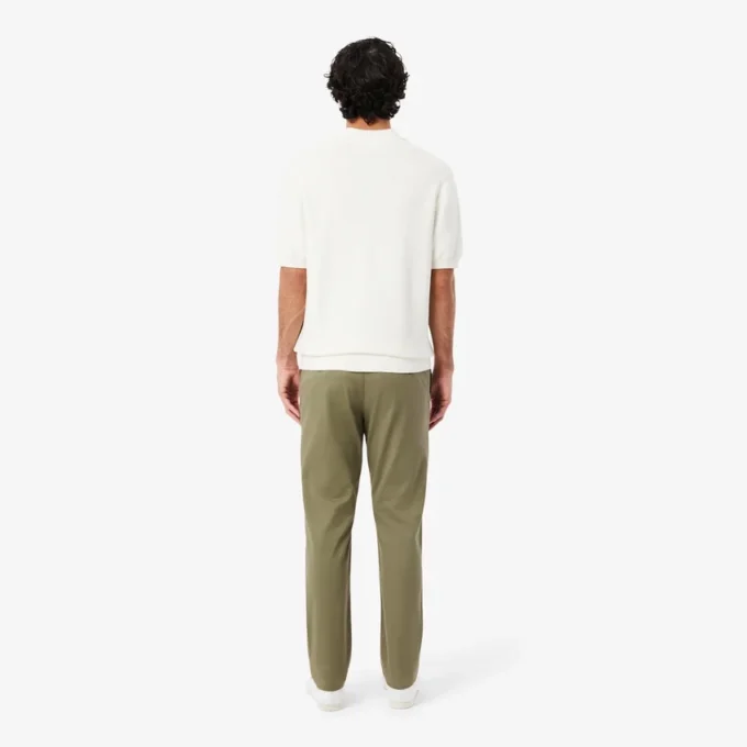 Chino-bukser i slim fit med stretch-twill
