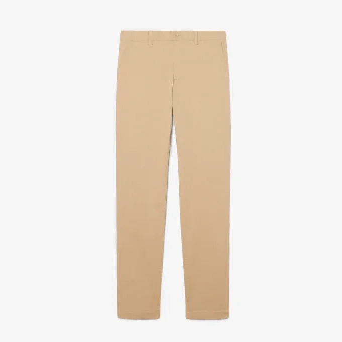 Chino-bukser i slim fit med stretch-twill