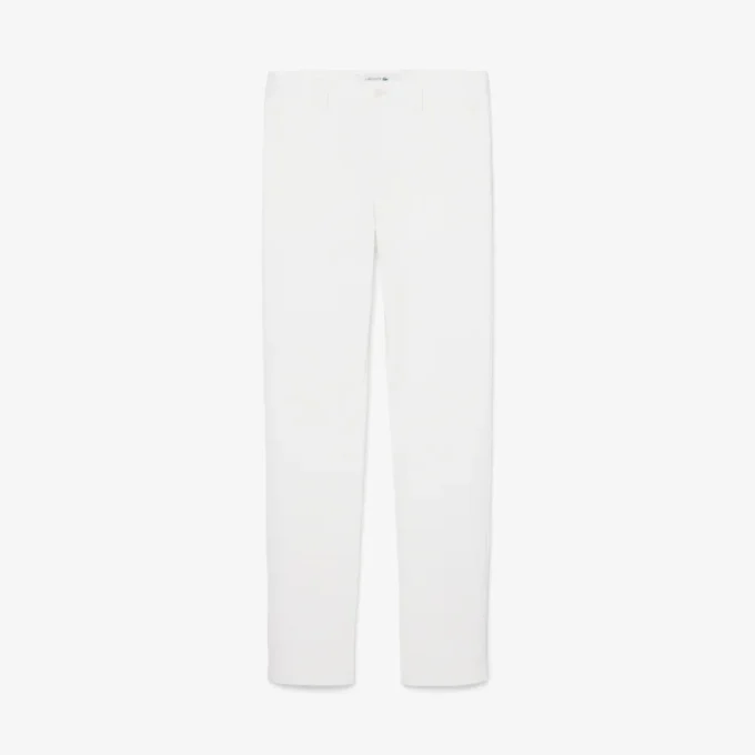 Chino-bukser i slim fit med stretch-twill