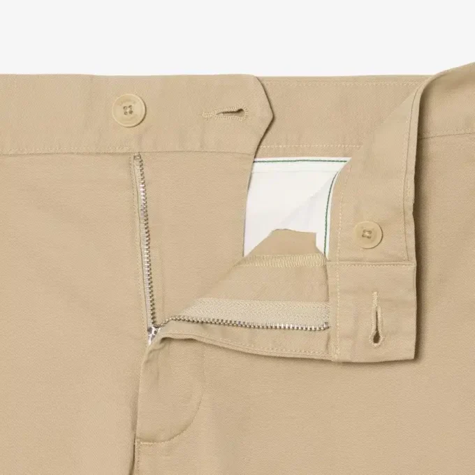 Chino-bukser i slim fit med stretch-twill