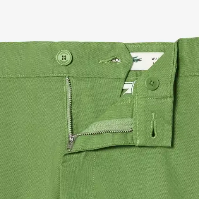 Chino-bukser i slim fit med stretch-twill