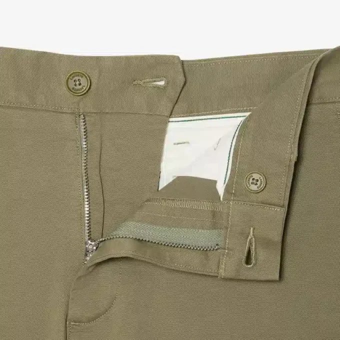 Chino-bukser i slim fit med stretch-twill
