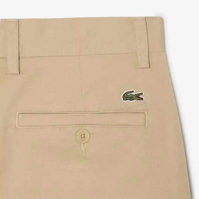 Chino-bukser i slim fit med stretch-twill