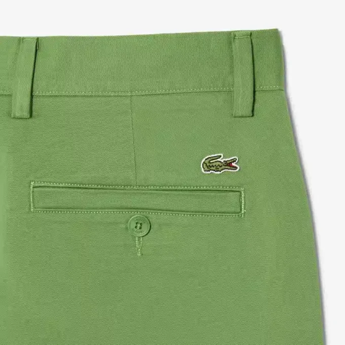 Chino-bukser i slim fit med stretch-twill