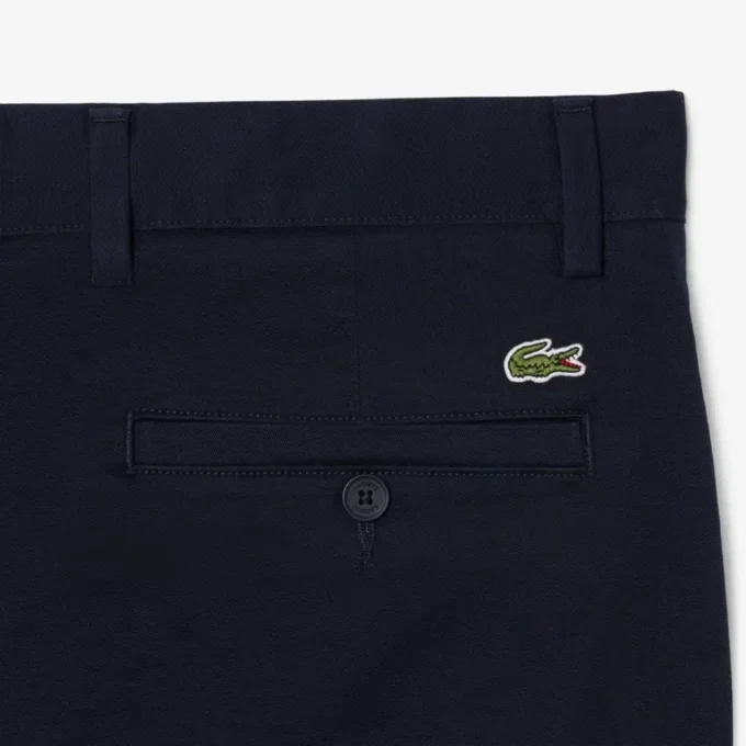 Chino-bukser i slim fit med stretch-twill