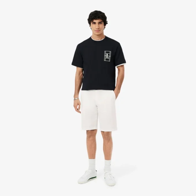 Chinoshorts i stretch-twill