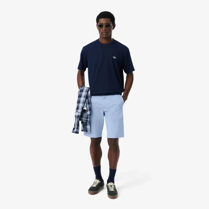 Chinoshorts i stretch-twill