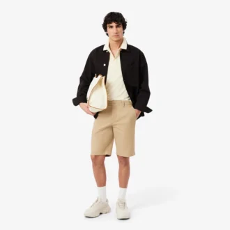 Chinoshorts i stretch-twill