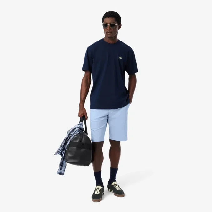 Chinoshorts i stretch-twill