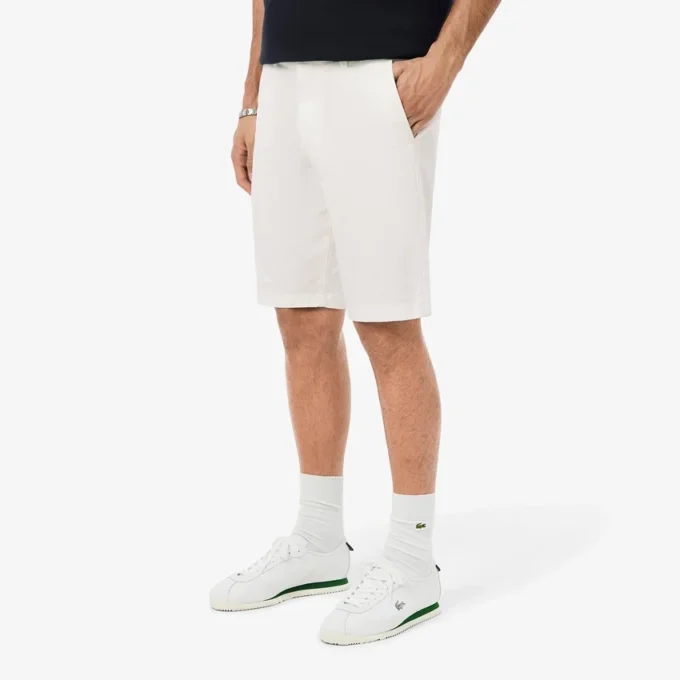 Chinoshorts i stretch-twill