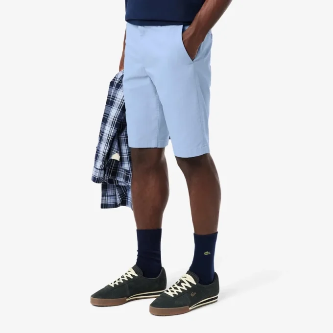 Chinoshorts i stretch-twill