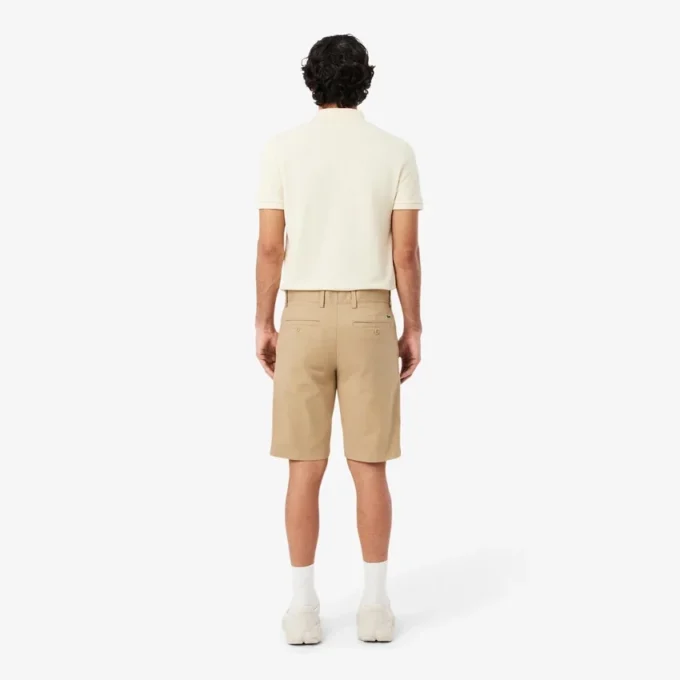 Chinoshorts i stretch-twill