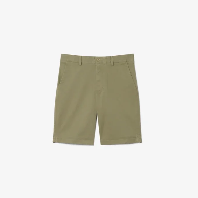 Chinoshorts i stretch-twill