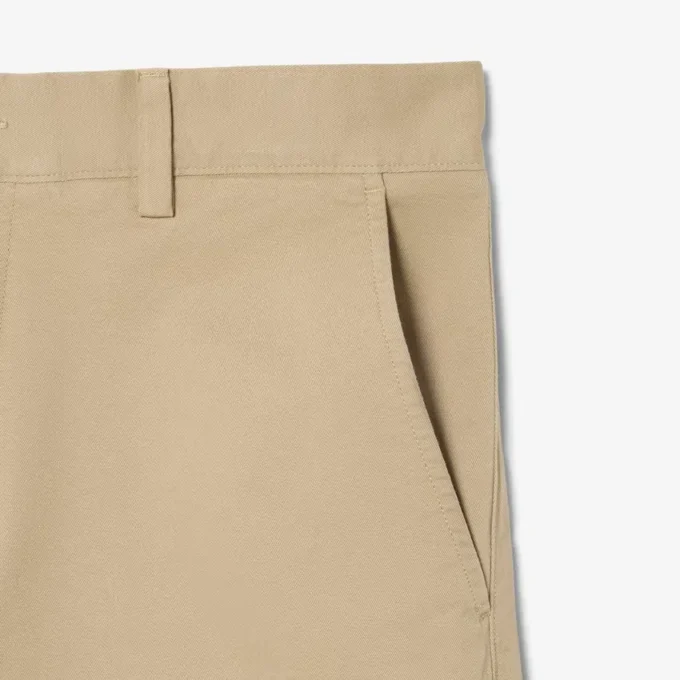Chinoshorts i stretch-twill