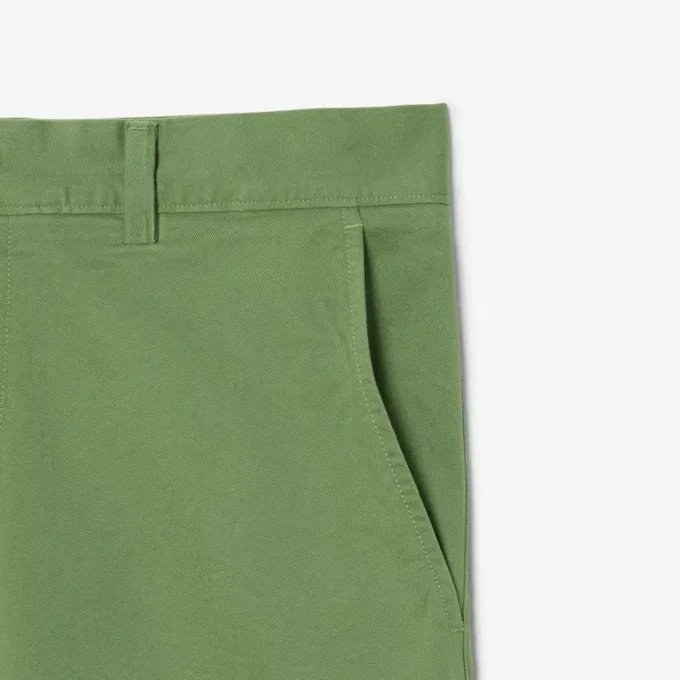 Chinoshorts i stretch-twill