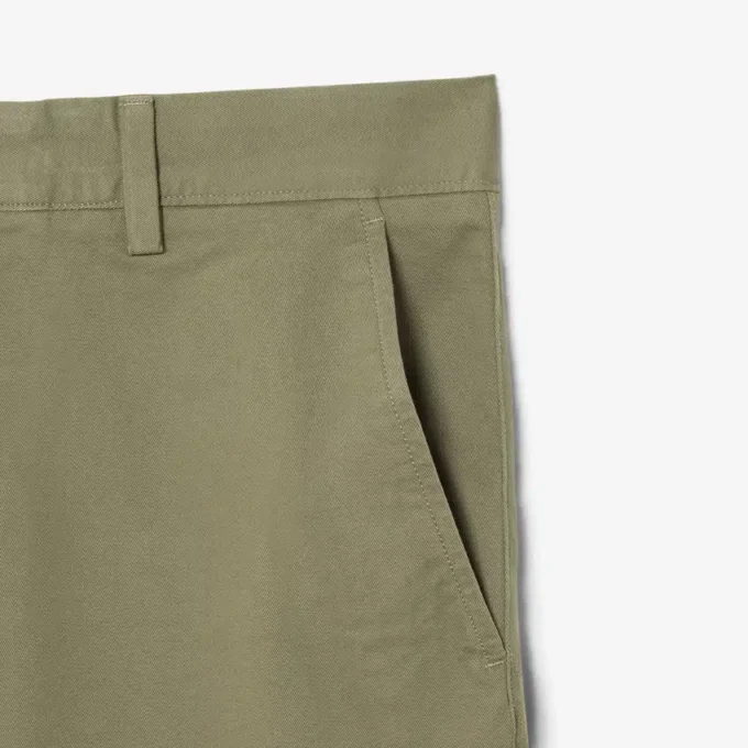 Chinoshorts i stretch-twill