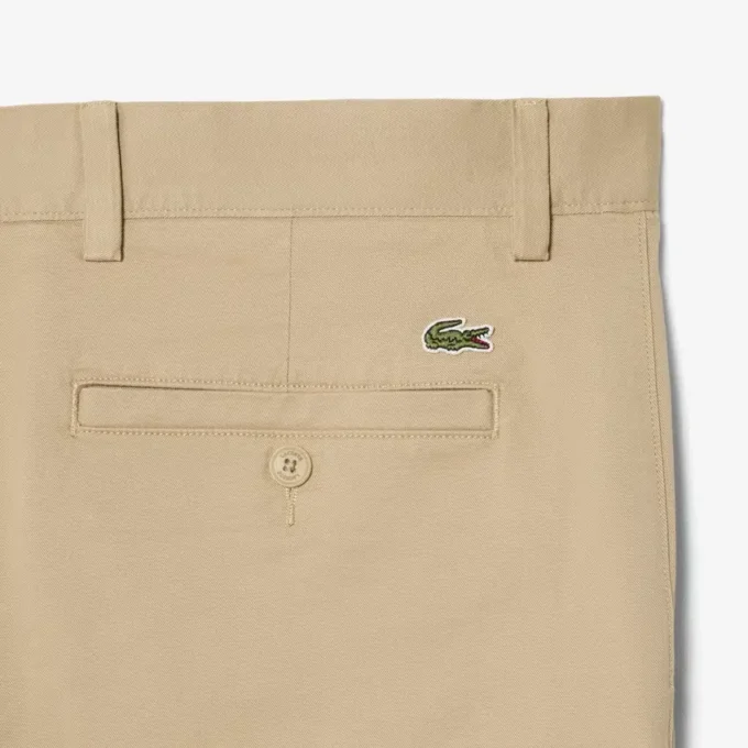 Chinoshorts i stretch-twill