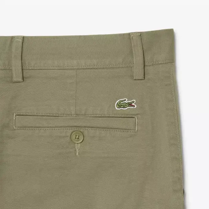 Chinoshorts i stretch-twill