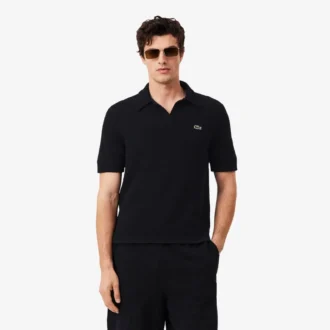 Classic Fit Boucla-strikket polo