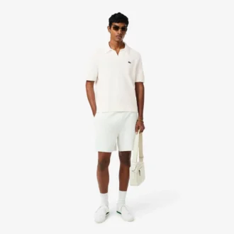 Classic Fit Boucla-strikket polo