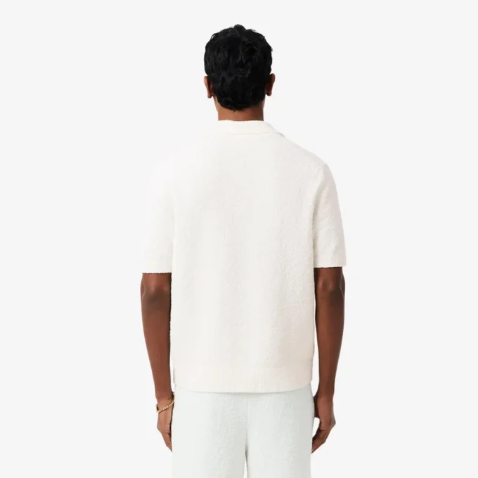 Classic Fit Boucla-strikket polo
