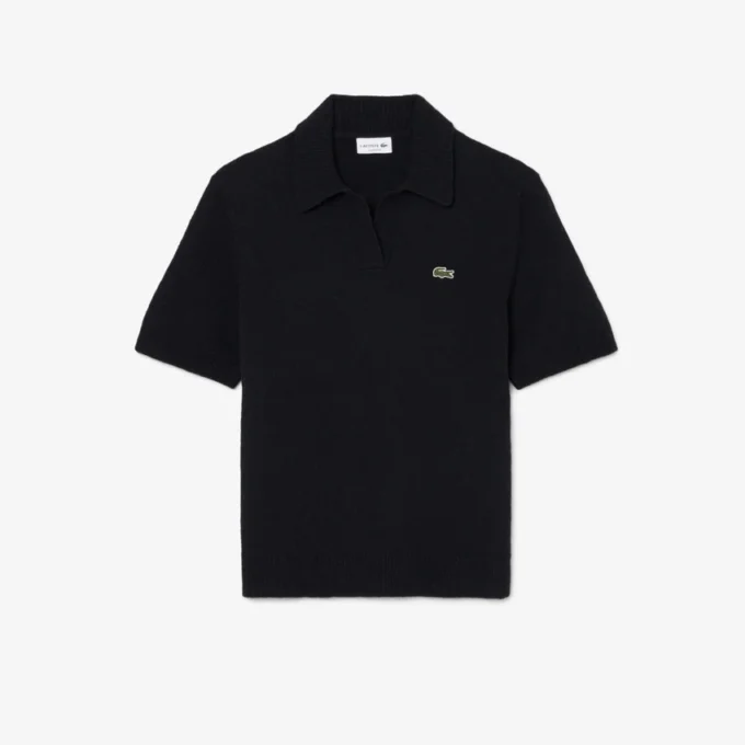 Classic Fit Boucla-strikket polo