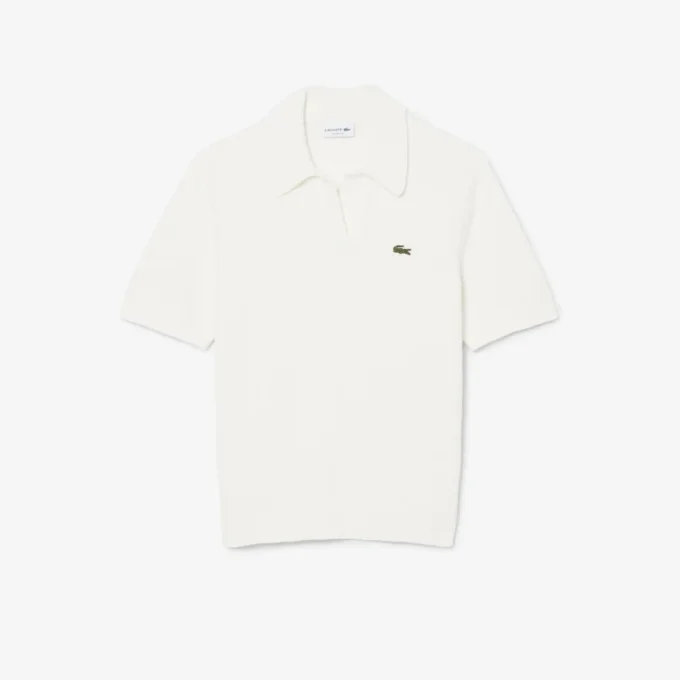 Classic Fit Boucla-strikket polo