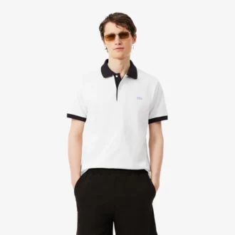 Classic Fit Contrast Rib Pologensere