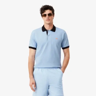 Classic Fit Contrast Rib Pologensere