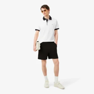 Classic Fit Contrast Rib Pologensere